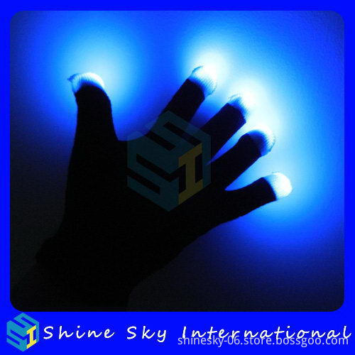 New Style Hot Sale Wholesale Led Flashing Gloves Mittens